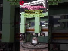 เรามีความเชี่ยวชาญในการผลิตเครื่องกลึงแนวตั้งมาเป็นเวลาหลายปี